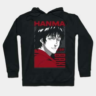 Baki Hanma Anime Fanart Hoodie